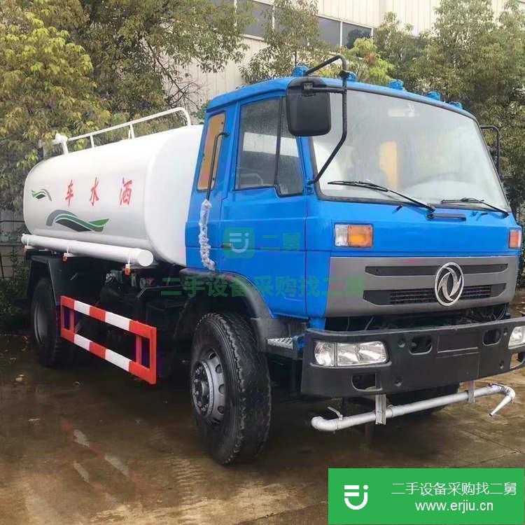 湖北出售二手12噸綠化灑水車