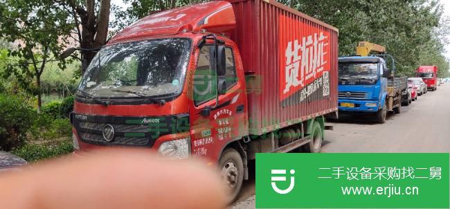 山東出售二手福田歐馬可廂式貨車