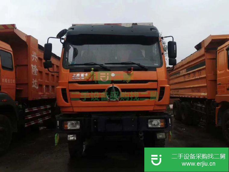 山西出售二手北奔后八輪自卸車