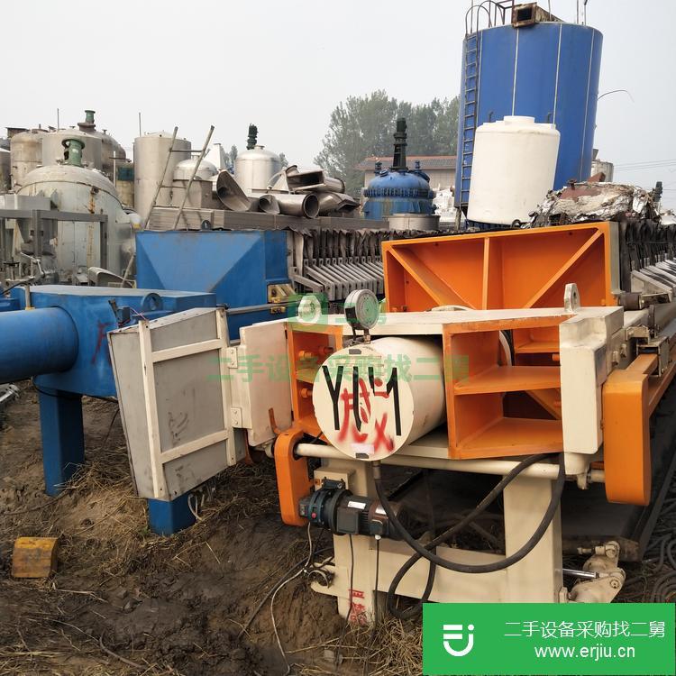 山東出售二手隔膜壓濾機