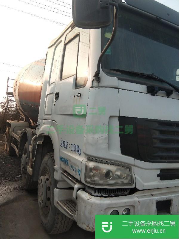 山東出售二手重汽豪沃攪拌車