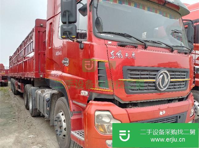 江西出售二手東風天龍半掛車