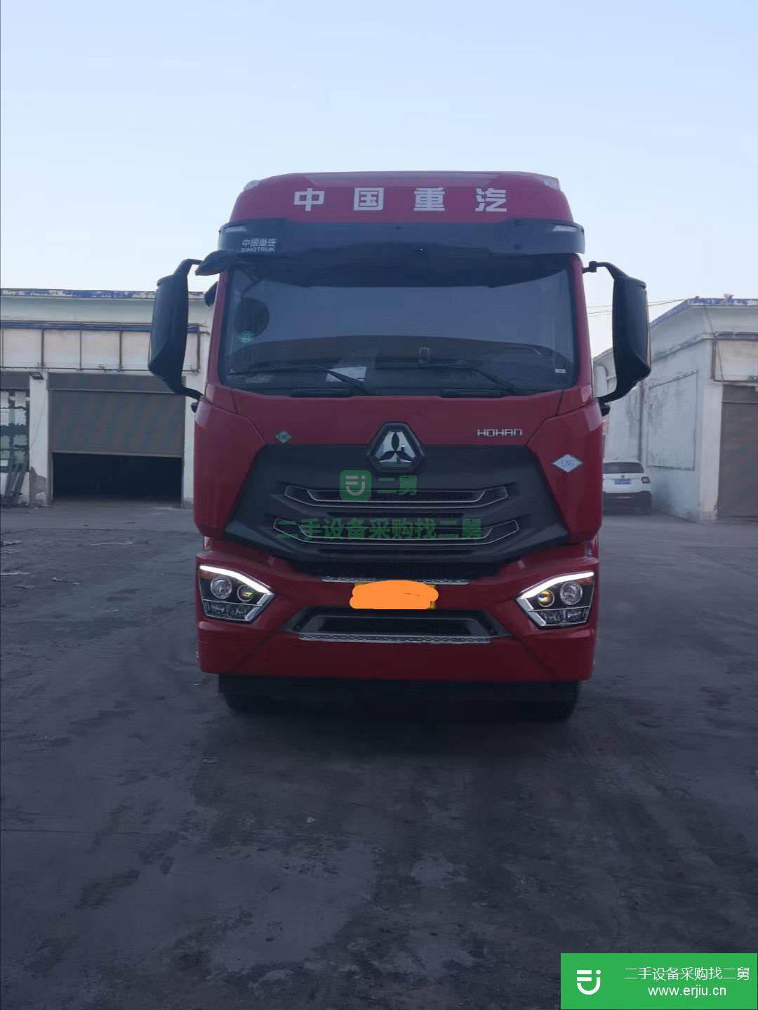 山西出售二手重汽豪瀚半掛車