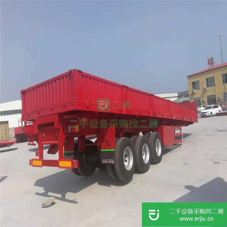 山東出售二手后翻自卸半掛車