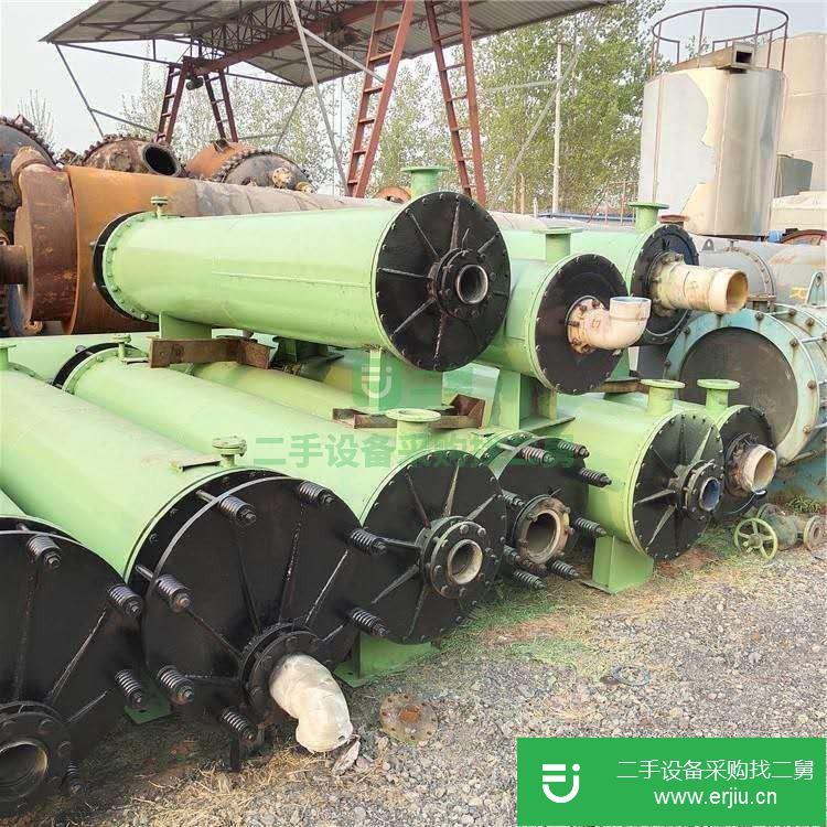 山東出售二手石墨冷凝器