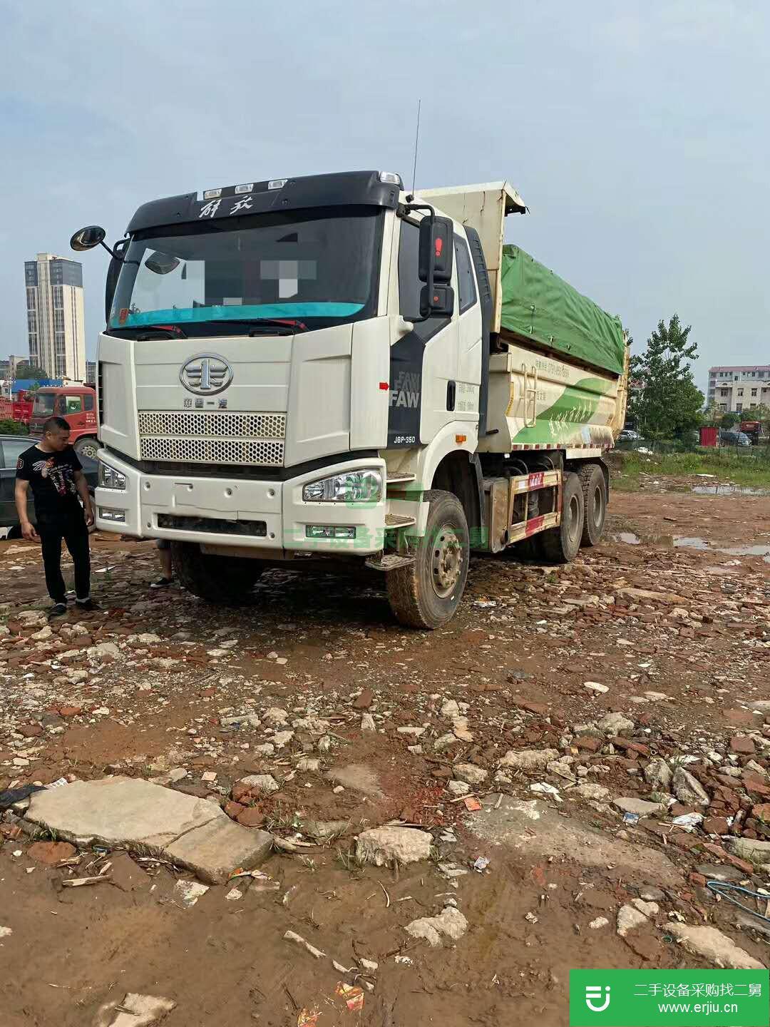江西出售二手一汽解放自卸車