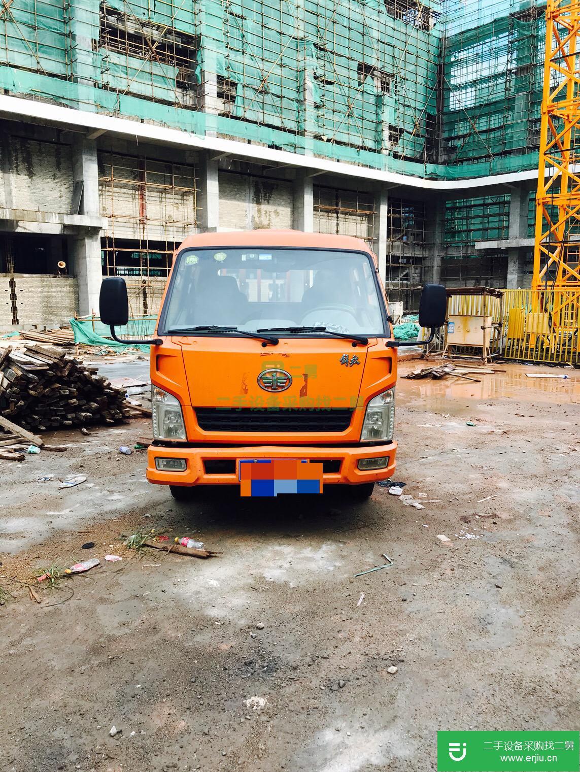 福建出售二手一汽解放自卸車