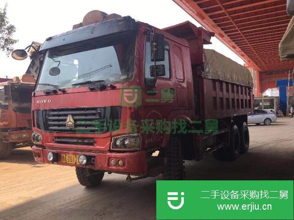 湖北出售二手重汽豪沃自卸車