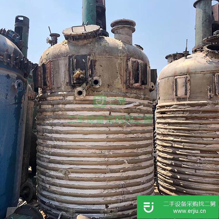 山東出售二手不銹鋼反應(yīng)釜