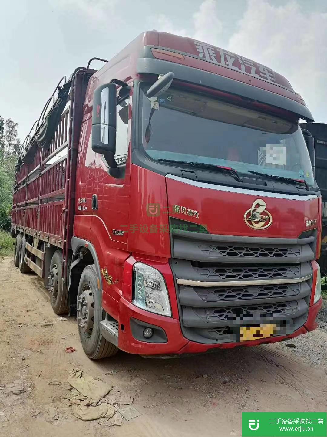 江西出售二手東風(fēng)柳汽前四后八高欄載貨車(chē)