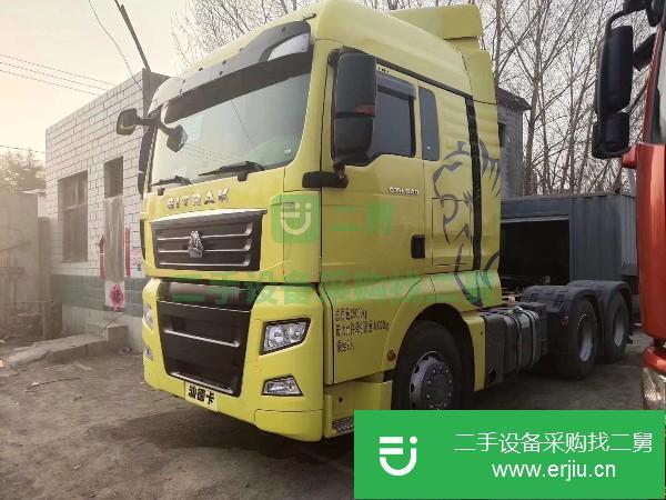 寧夏出售二手重汽汕德牽引車