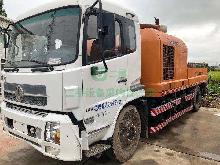 出售二手九成新的中聯(lián)國四車載泵10018