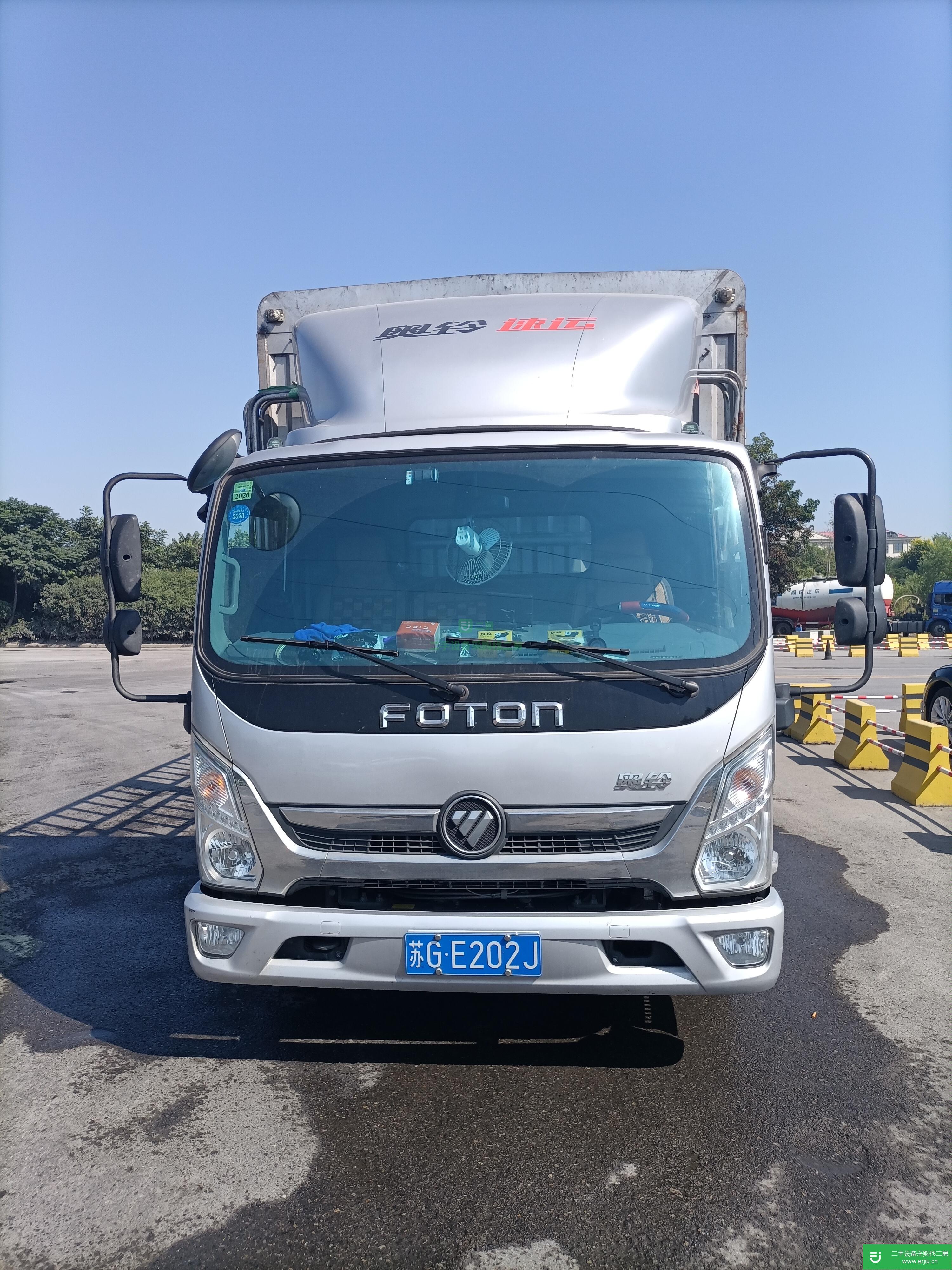 江蘇出售二手福田奧鈴貨車 143馬力