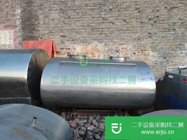 山西出售二手不銹鋼奶罐