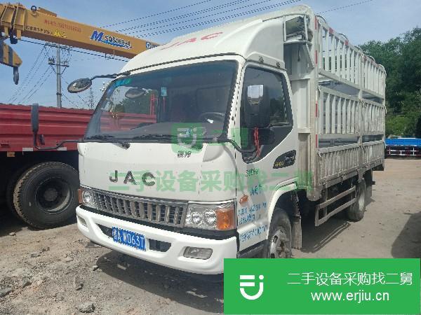 山西出售二手江淮駿鈴倉柵載貨車