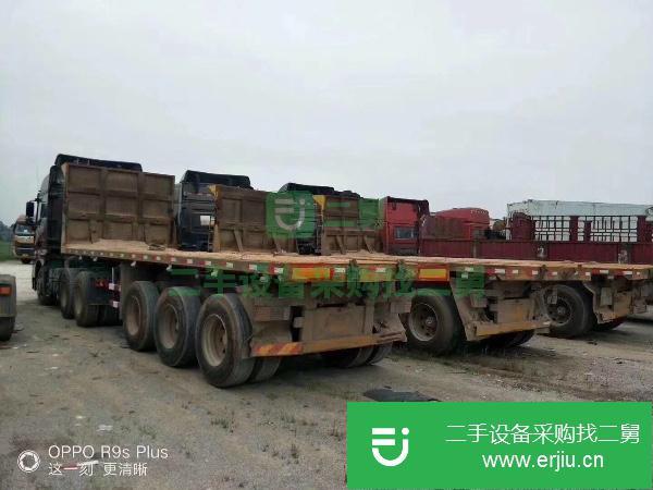 江西出售二手青島解放JH6平板自卸車