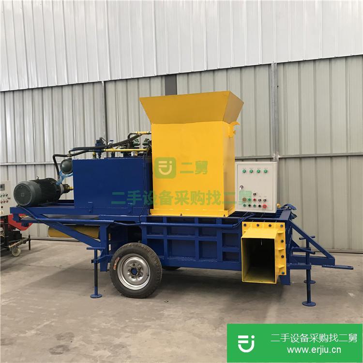 山東出售二手臥式壓塊機