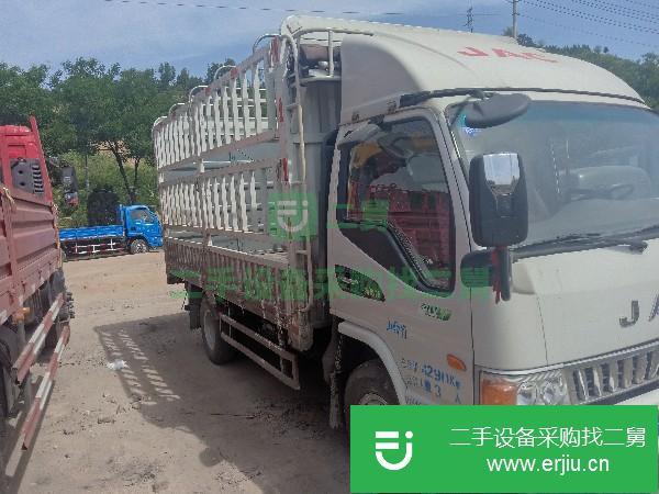 山西出售二手江淮駿鈴倉柵載貨車