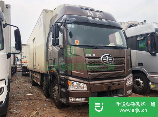 江西出售二手一汽解放J6P冷藏車