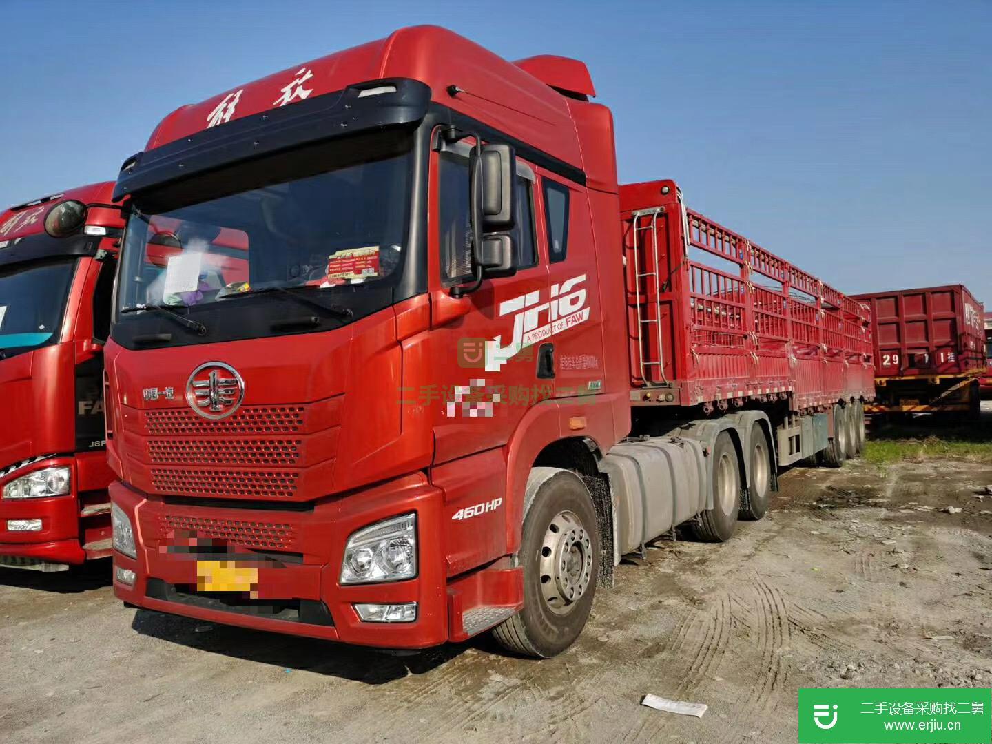 江西出售二手青島解放牽引車
