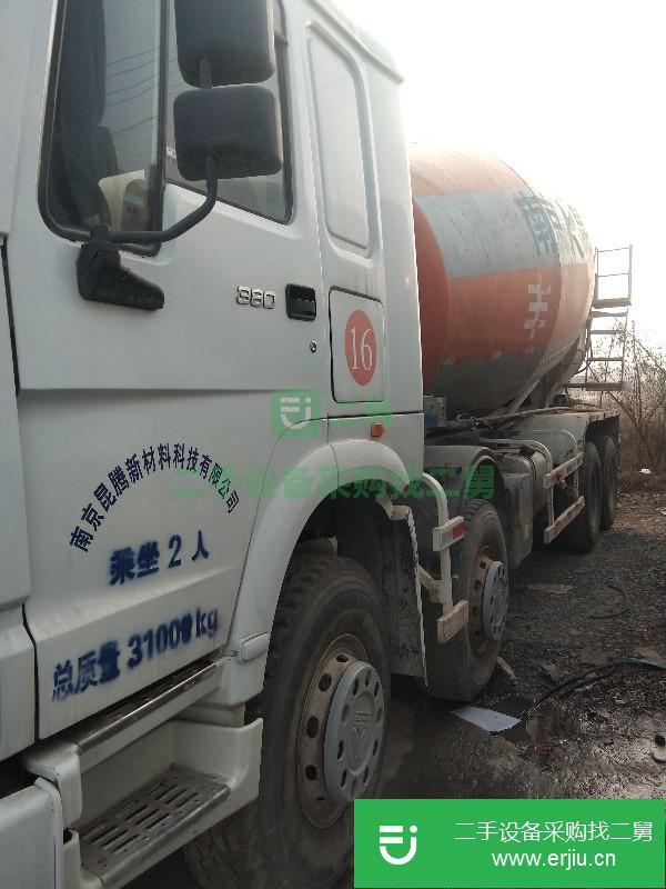 山東出售二手重汽豪沃攪拌車