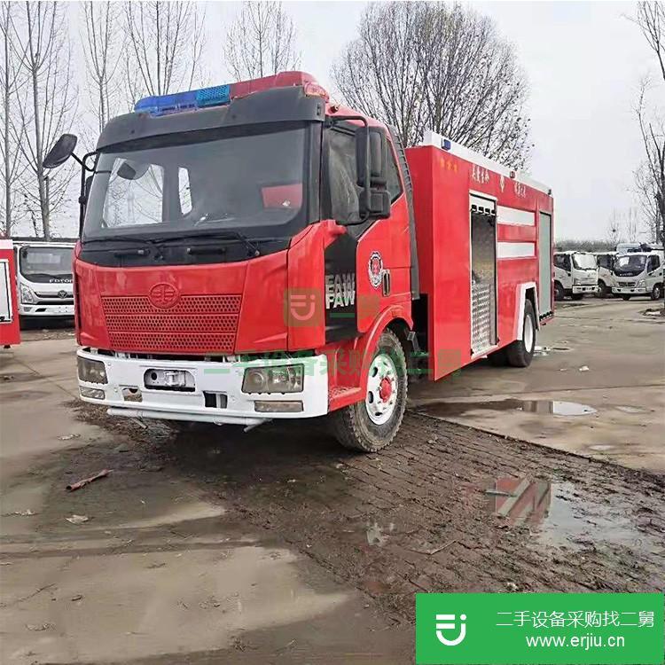 山東出售二手水罐消防車
