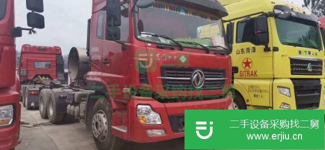 山東出售二手東風天龍牽引車