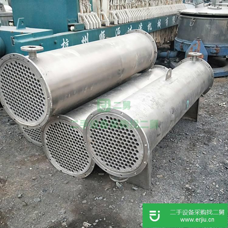 山東出售二手列管式冷凝器
