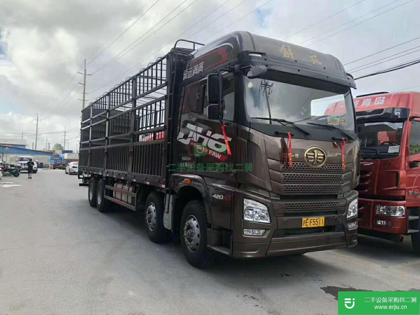 上海出售二手青島解放貨車