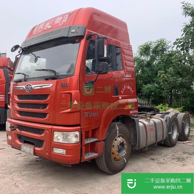 山東出售二手青島解放牽引車