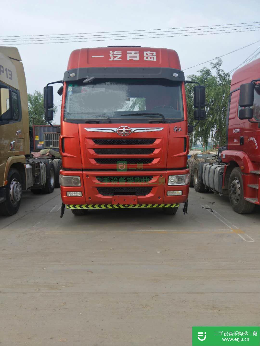 山東出售二手青島解放牽引車