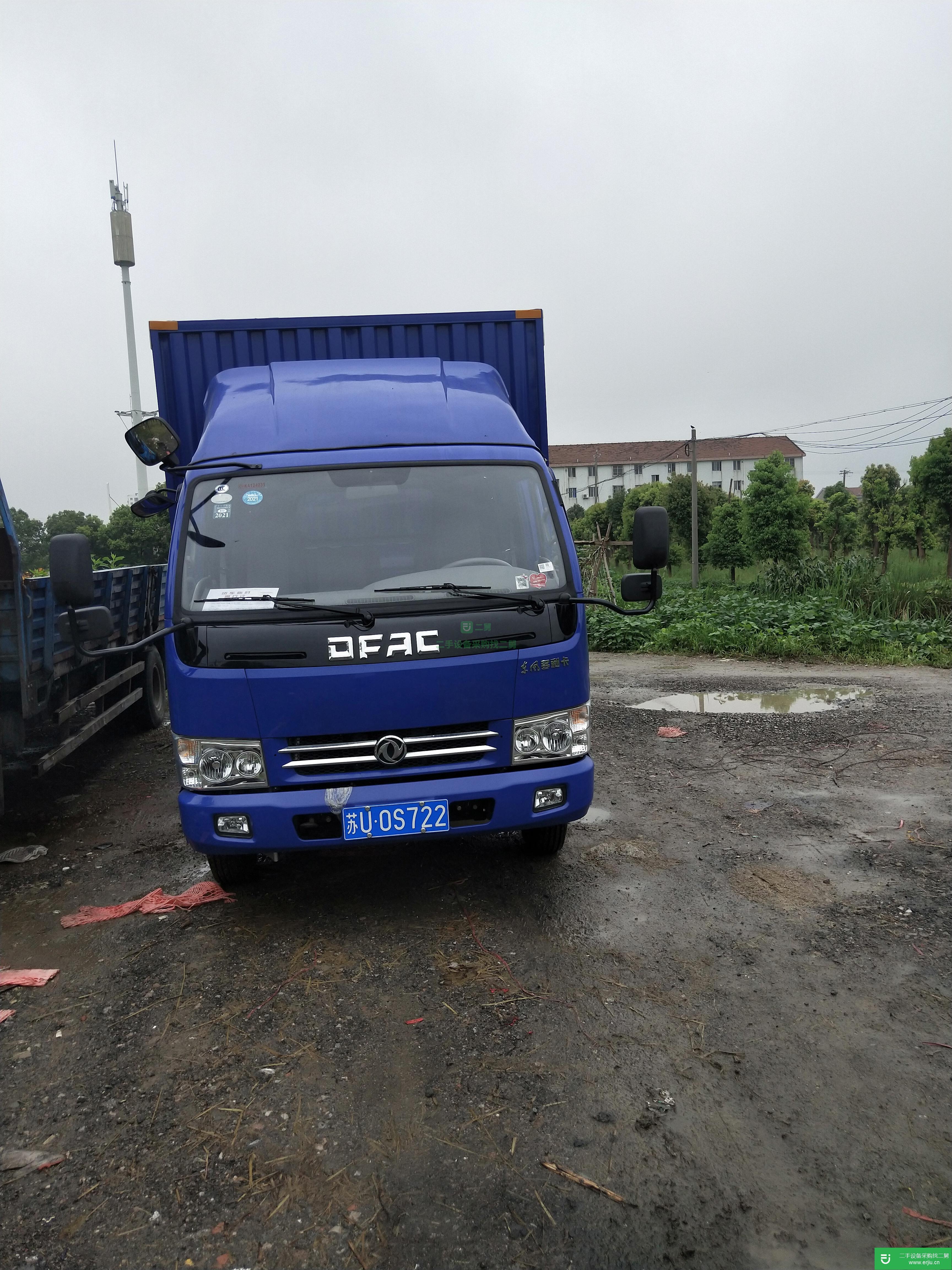 江蘇出售二手東風多利卡廂式貨車