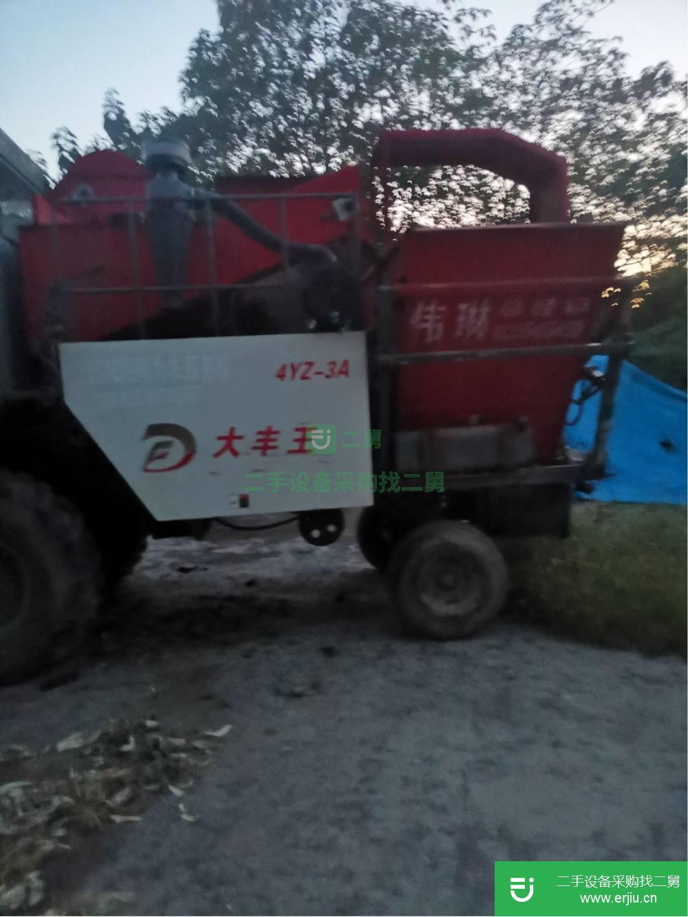 山東出售二手大豐王4YZ-3A自走式玉米聯合收獲機