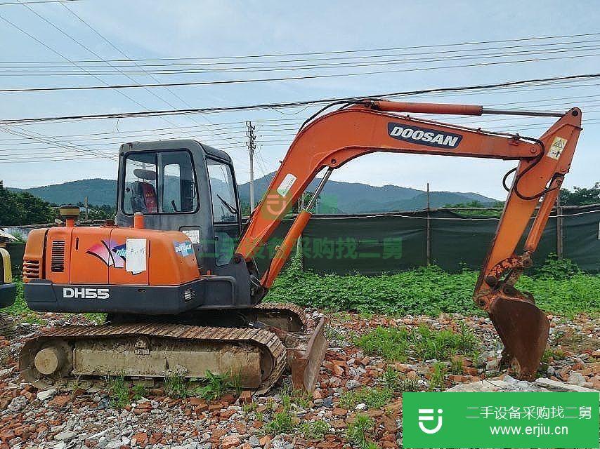 安徽出售二手斗山DH55挖掘機