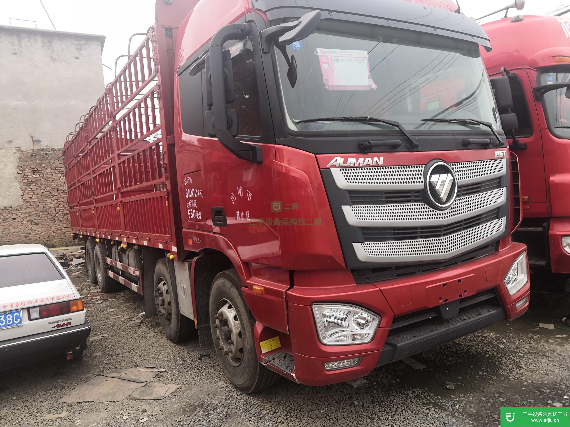 山東出售二手福田歐曼載貨車