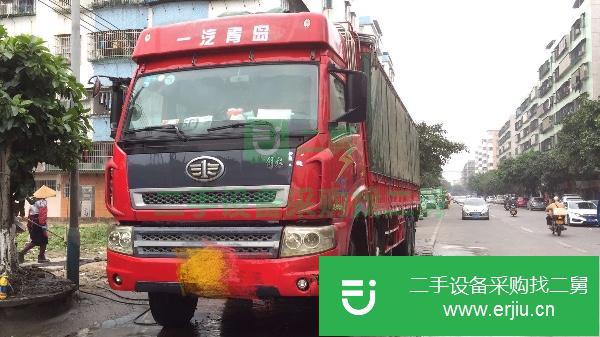 江西出售二手青島新大威高欄載貨車