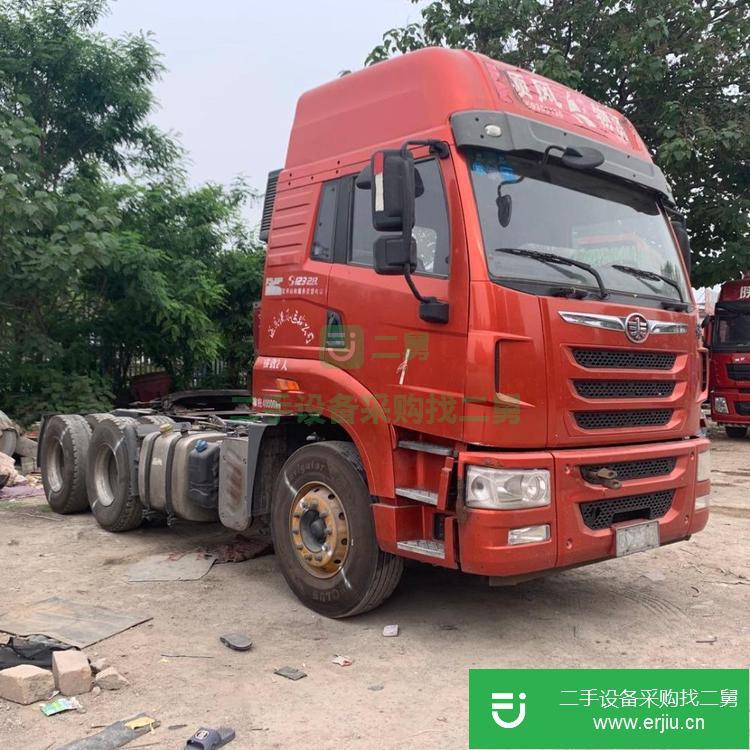 山東出售二手青島解放牽引車