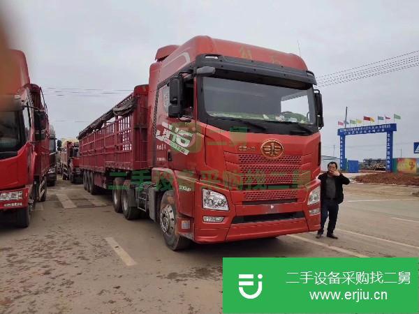 江西出售二手青島解放JH6半掛車