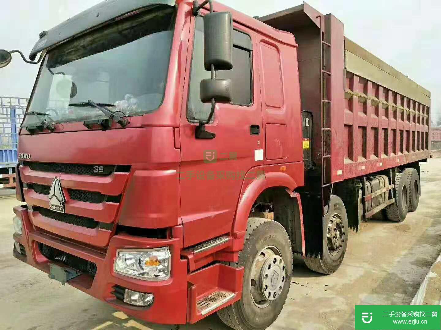 河南出售二手豪沃前四后八自卸車