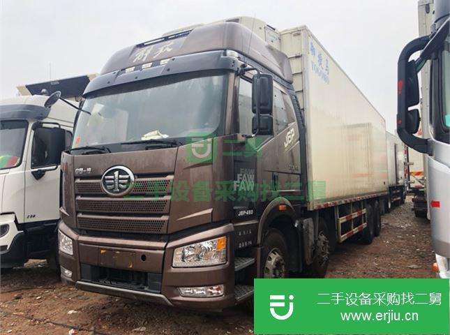 江西出售二手一汽解放J6P冷藏車