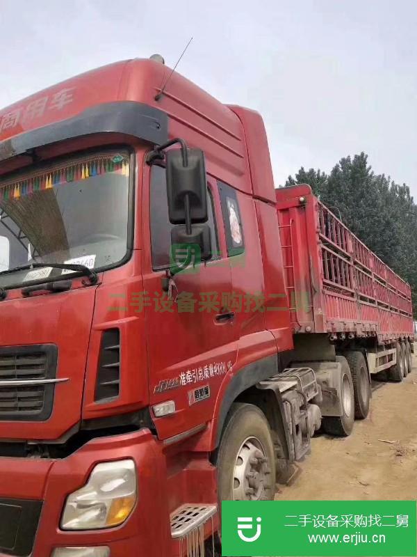 湖北出售二手東風天龍半掛車