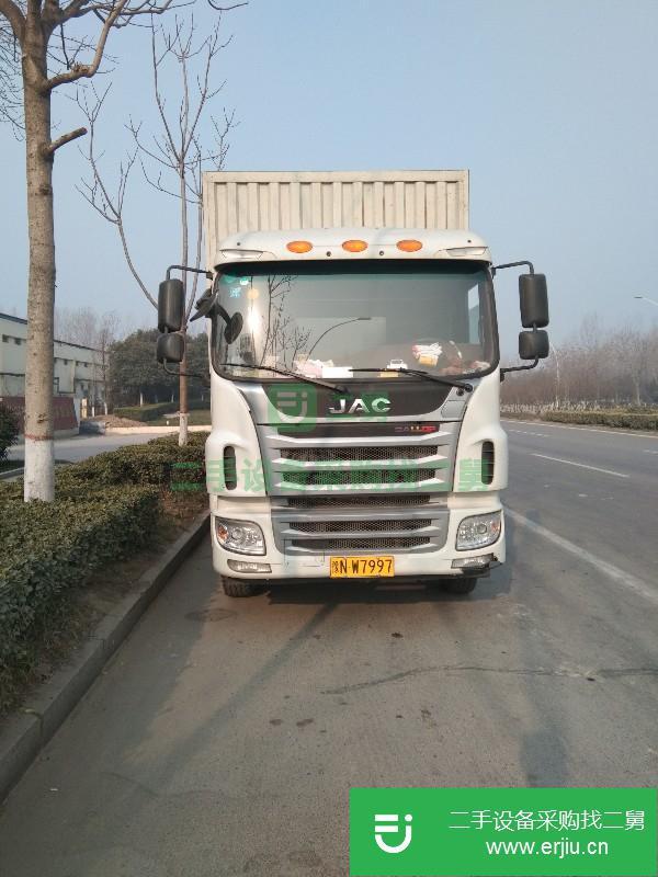河南出售二手江淮格爾發廂式貨車