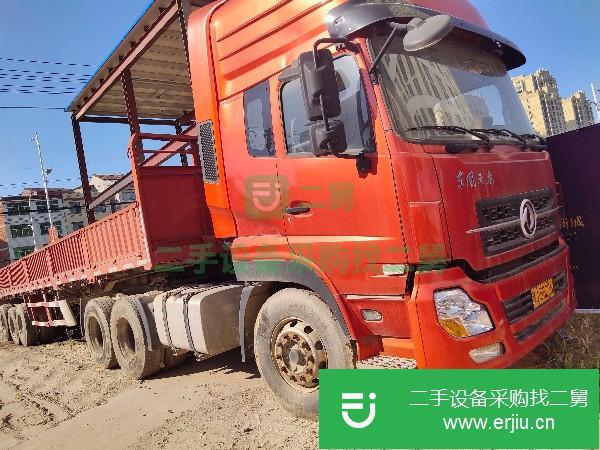 湖北出售二手東風(fēng)天龍平板車