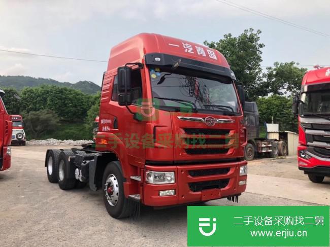 福建出售二手青島解放牽引車