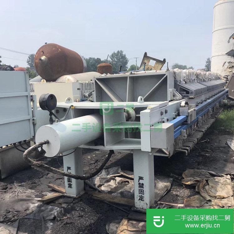 山東出售二手隔膜式壓濾機
