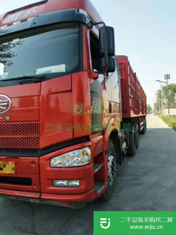 河北出售二手一汽解放J6P半掛車