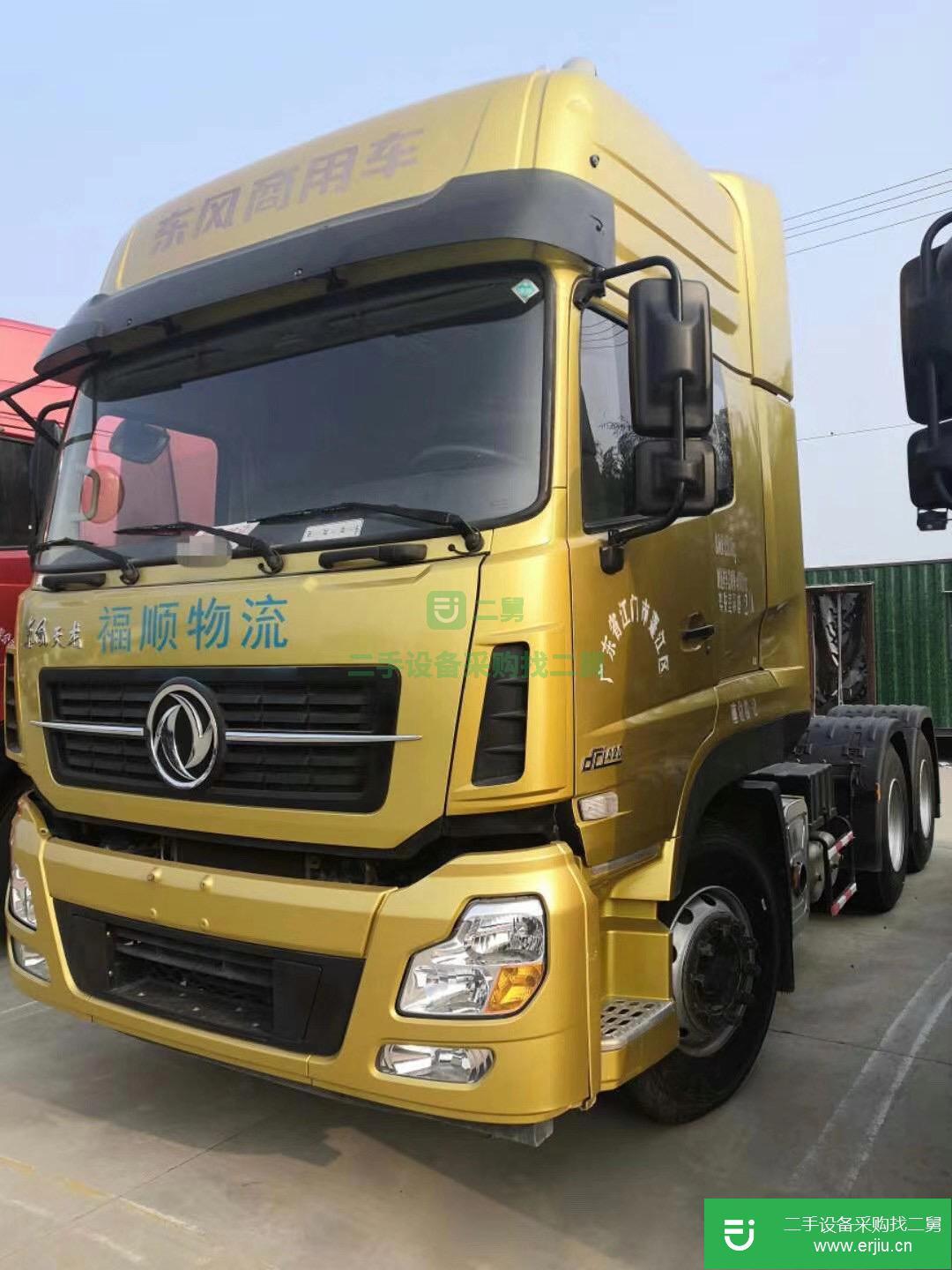 山東出售二手東風天龍牽引車