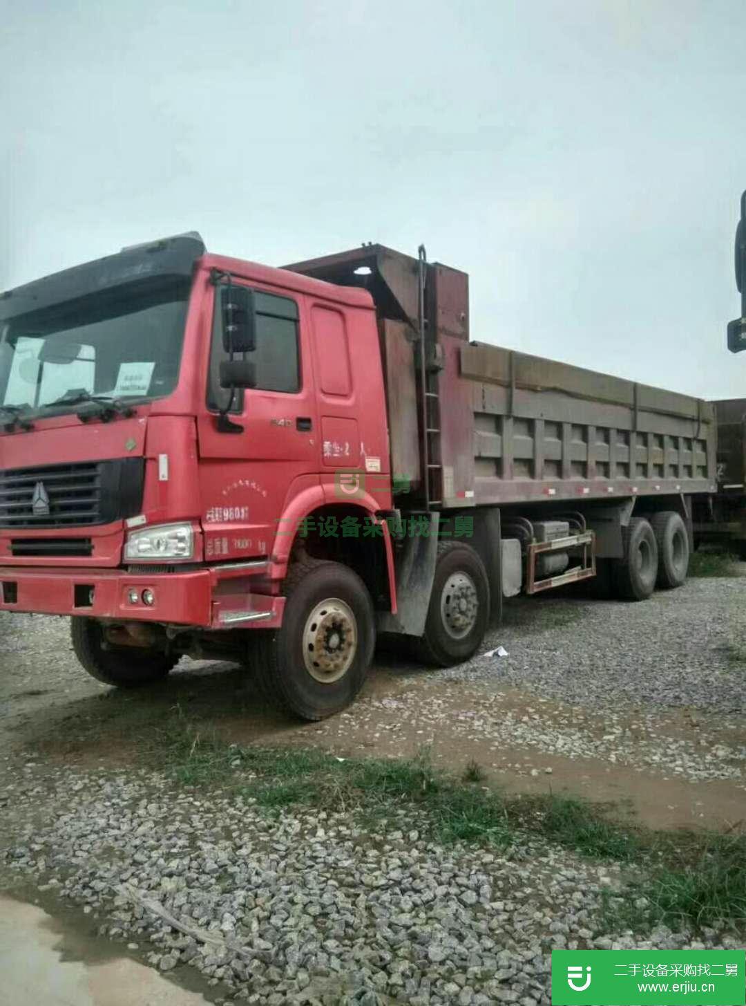 河南出售二手豪沃前四后八自卸車
