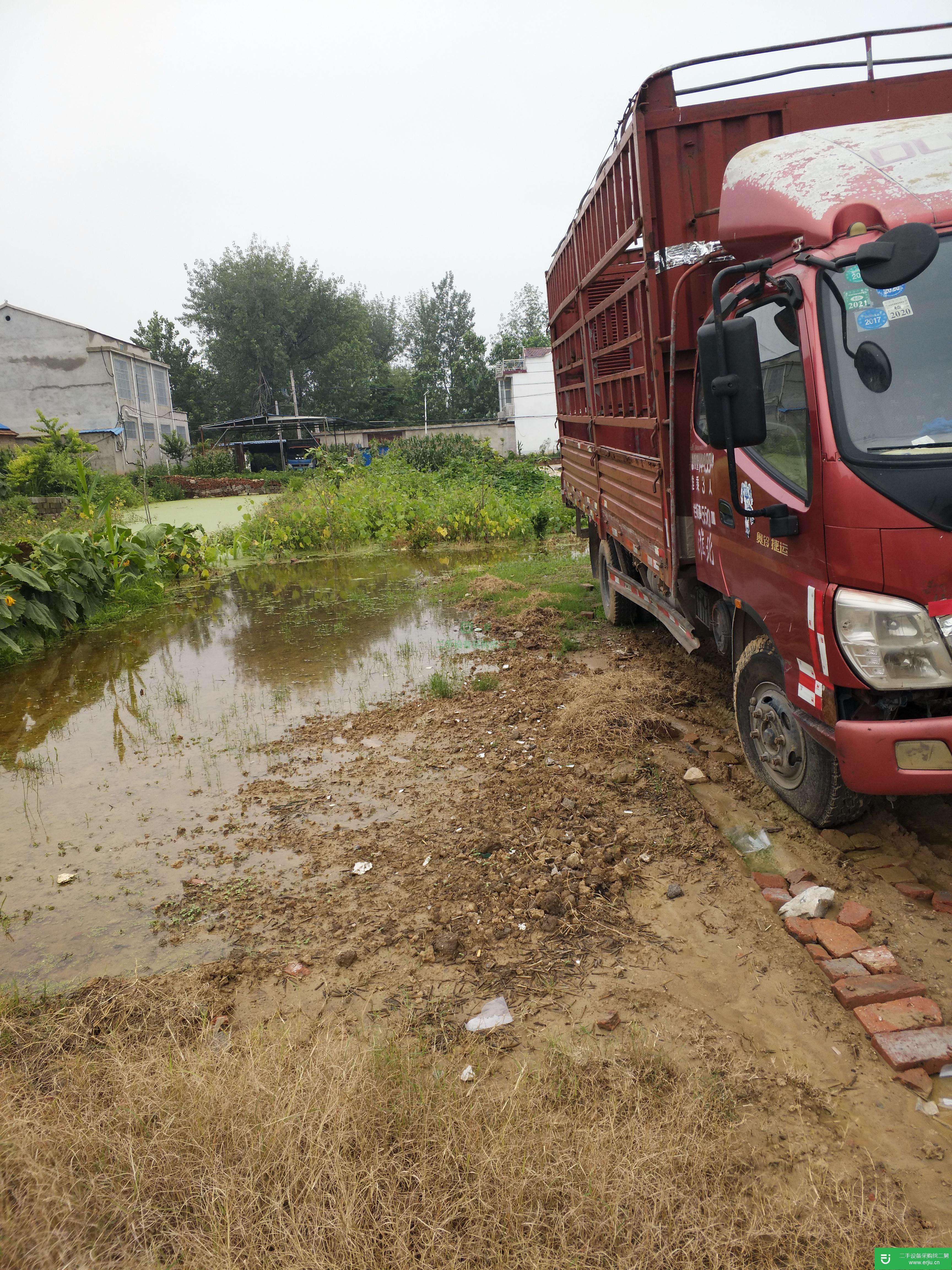 安微出售二手福田奧鈴高欄載貨車