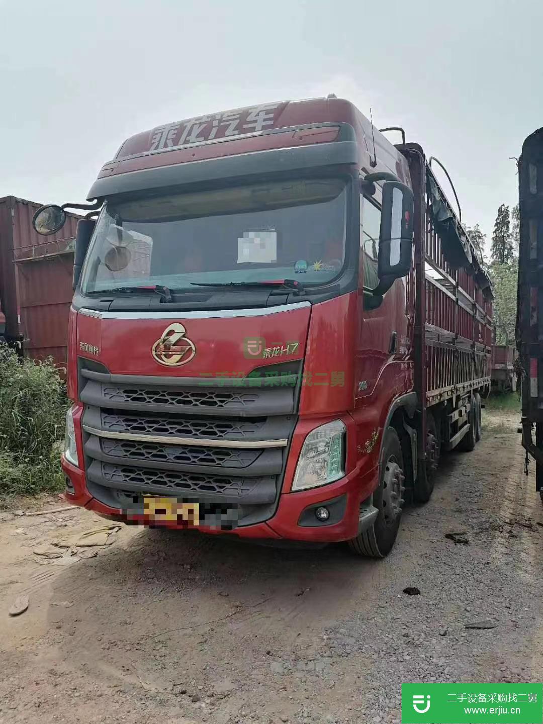 江西出售二手東風(fēng)柳汽前四后八高欄載貨車(chē)